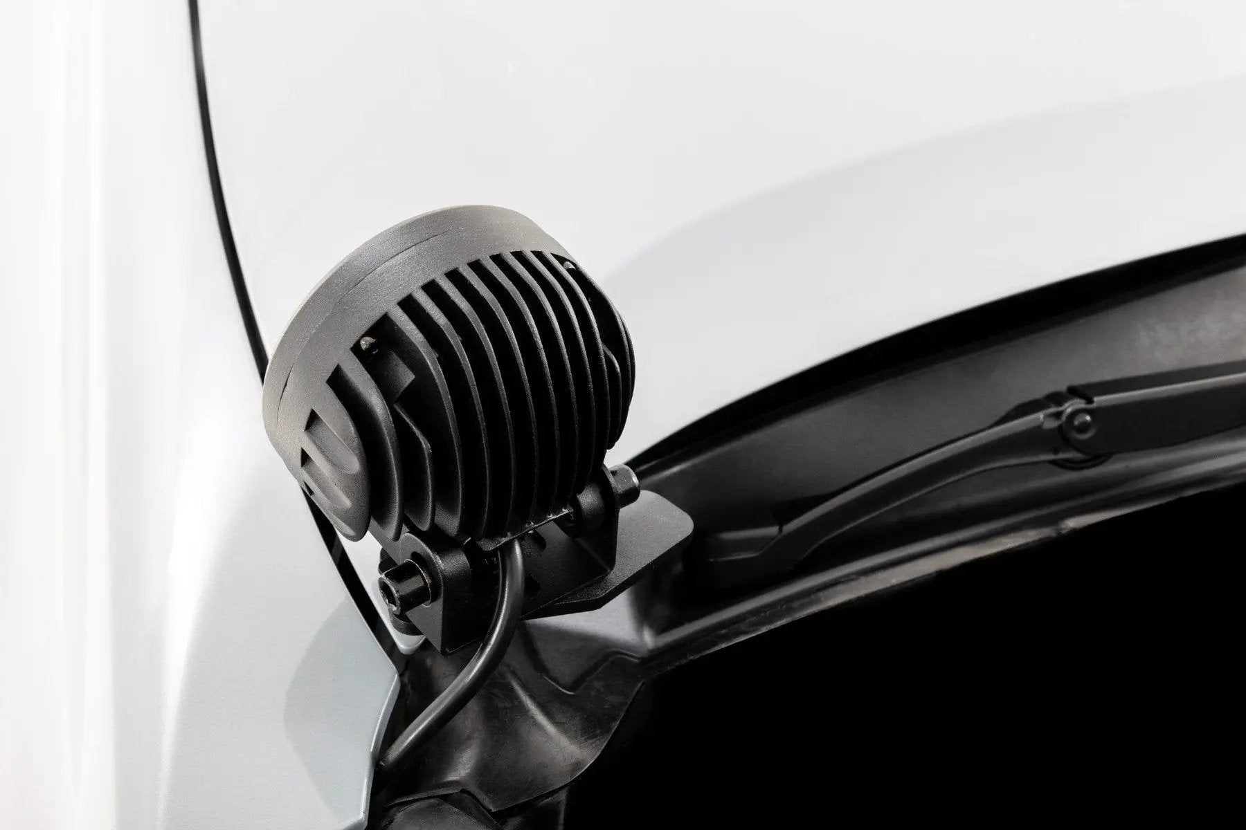Rough Country LED Light Kit | Ditch Mount | 2" Black Pair | Spot | Toyota Tacoma (16-23) by Rough Country