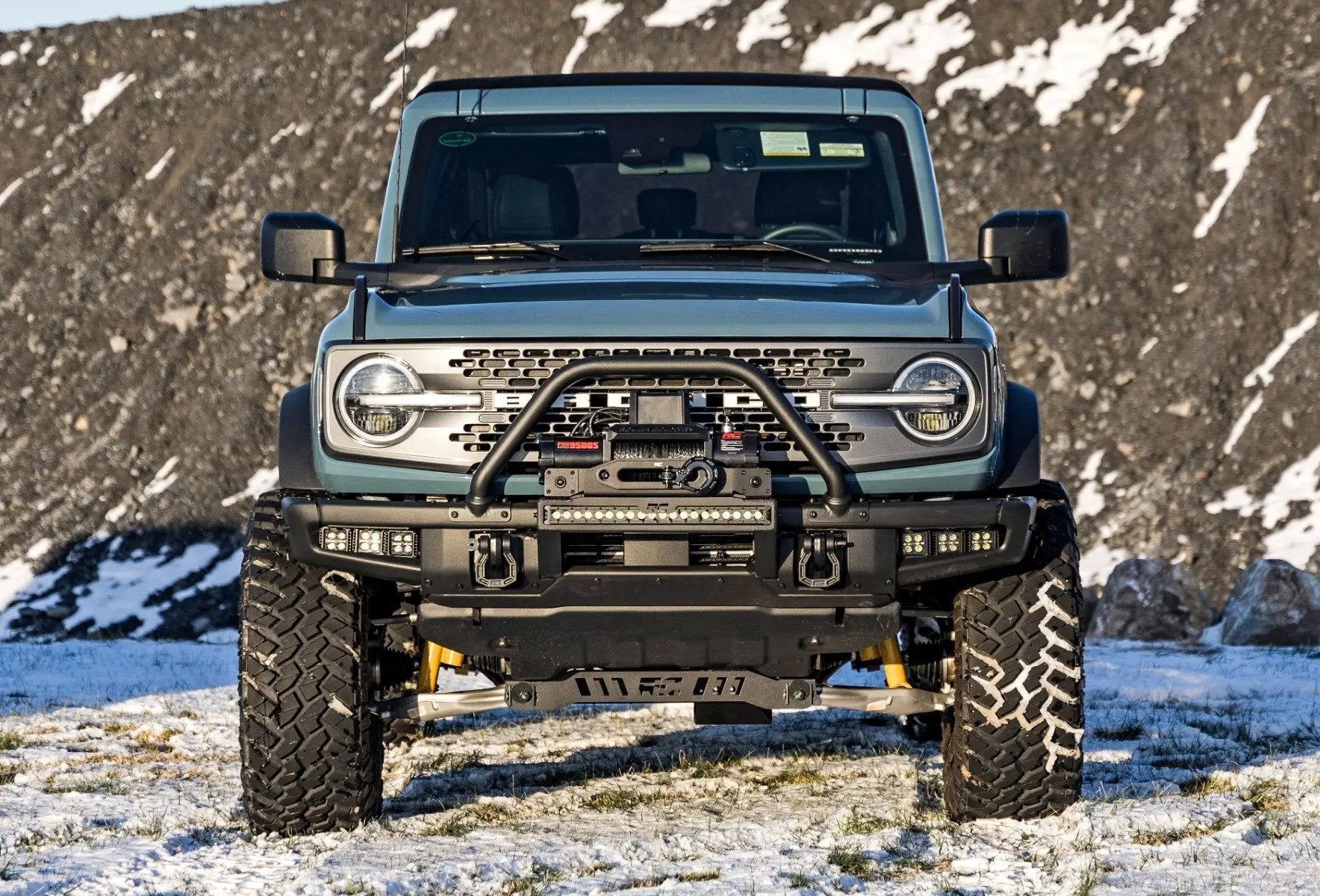 Rough Country 5 Inch Lift Kit | Badlands (Non Sasquatch) 2.3L | Ford Bronco 4WD (2021-2025) by Rough Country
