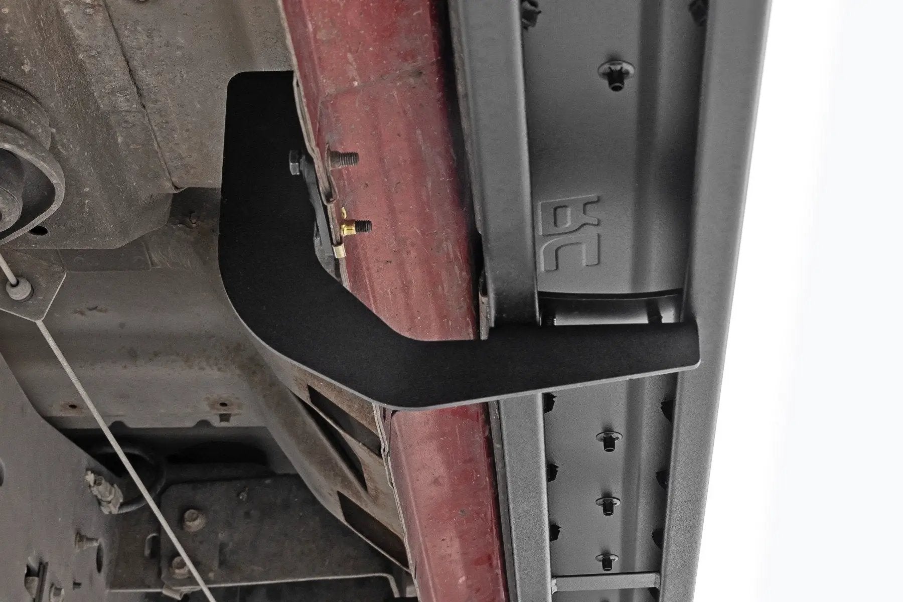 Rough Country RPT2 Running Board | Crew Cab | Black | Ford F-250/F-350 Super Duty (09-16) by Rough Country