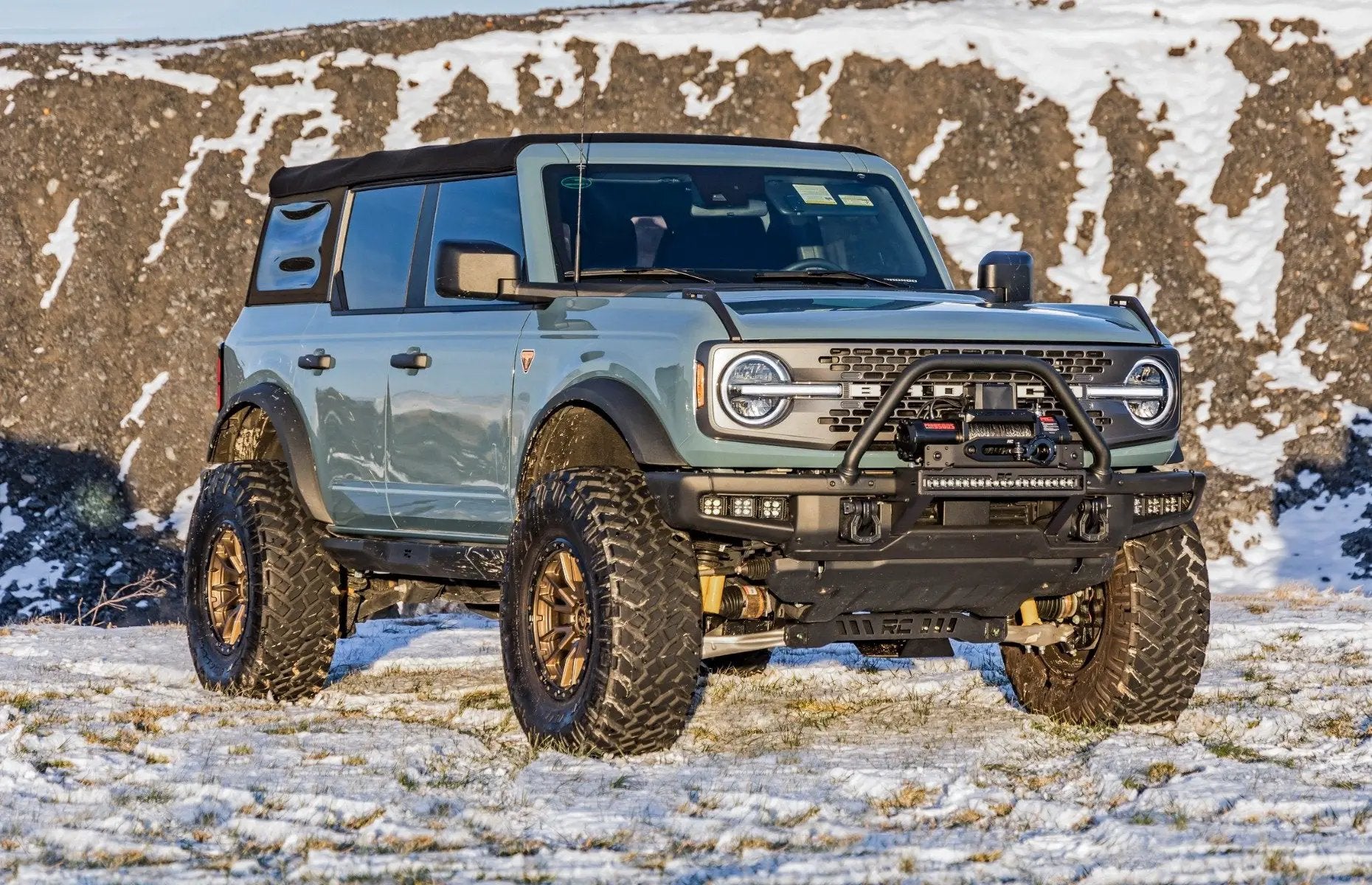 Rough Country 5 Inch Lift Kit | Badlands (Non Sasquatch) 2.3L | Ford Bronco 4WD (2021-2025) by Rough Country