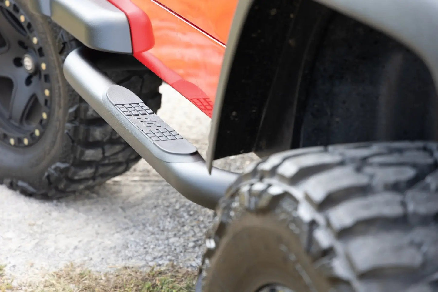 Rough Country Nerf Bar | 3inch tube | Jeep Wrangler TJ (97-06)/Wrangler YJ (87-95) by Rough Country