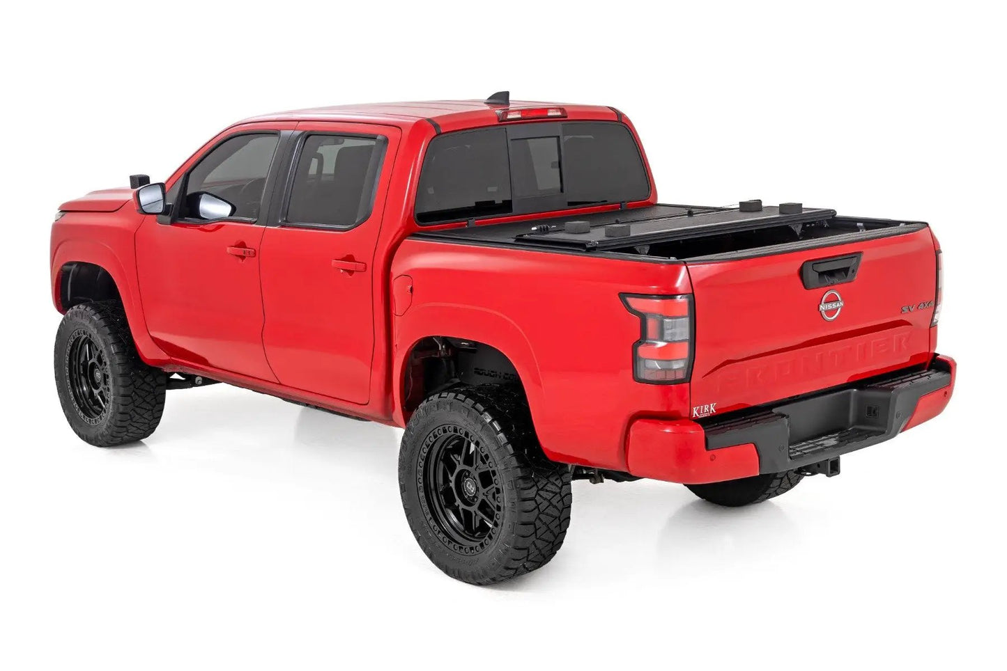 Rough Country Hard Low Profile Bed Cover | 5' Bed | w/Cargo Mgmt | Nissan Frontier (22-26) by Rough Country