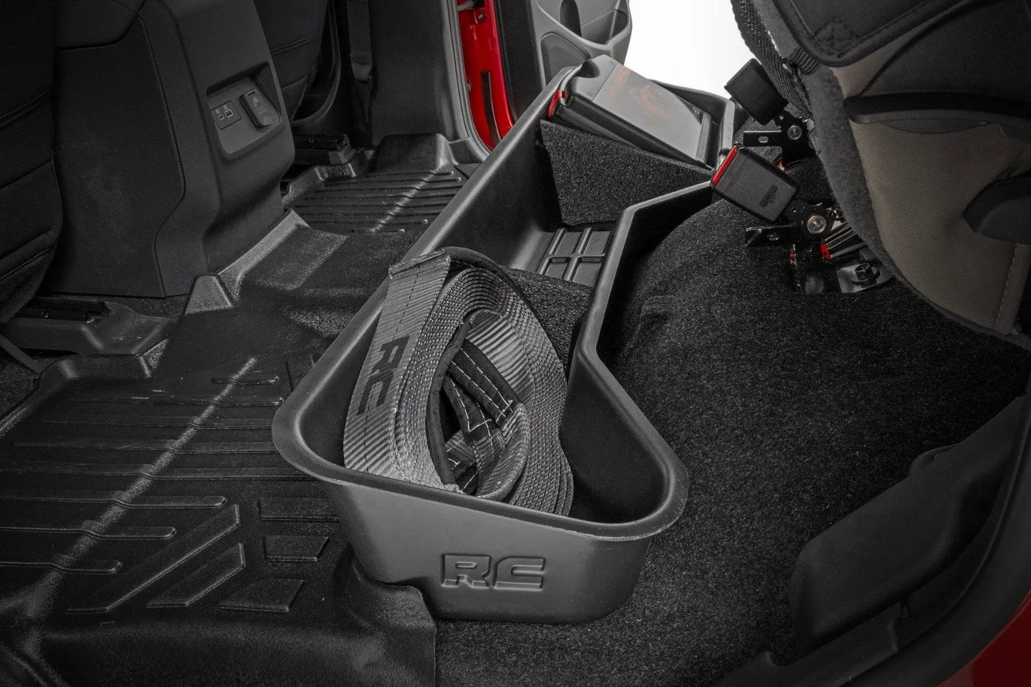 Rough Country Under Seat Storage | Crew Cab | Nissan Frontier 2WD/4WD (2005-2026) by Rough Country
