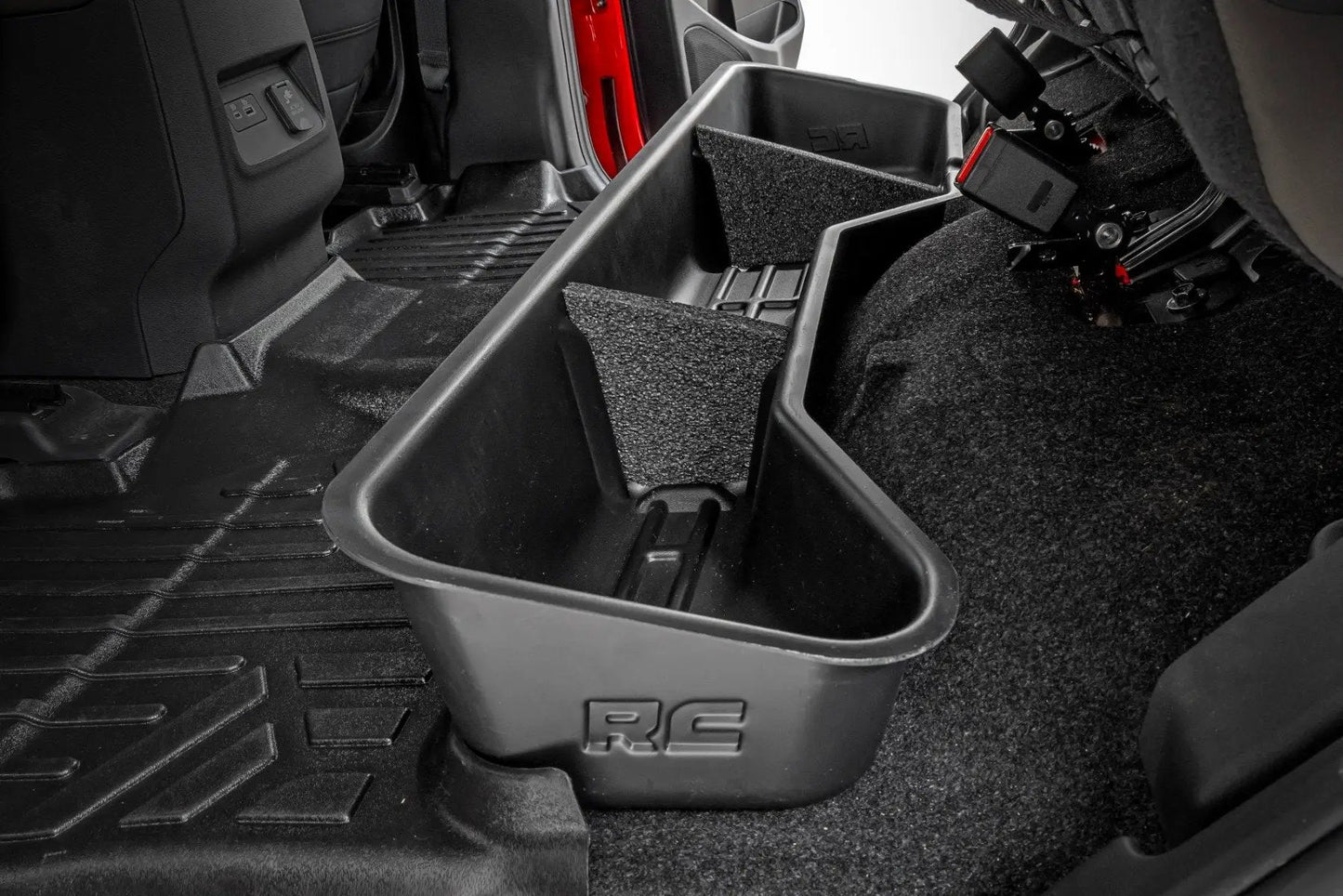 Rough Country Under Seat Storage | Crew Cab | Nissan Frontier 2WD/4WD (2005-2026) by Rough Country
