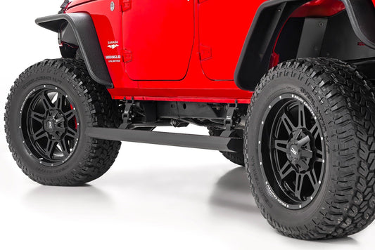 Estribos eléctricos | Motor eléctrico doble | 4 puertas | Jeep Wrangler Unlimited (07-18)