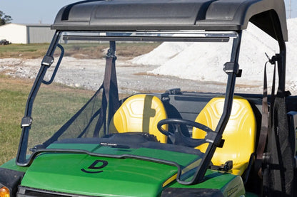 Rough Country Full Windshield | Scratch Resistant | John Deere Gator XUV 825 by Rough Country