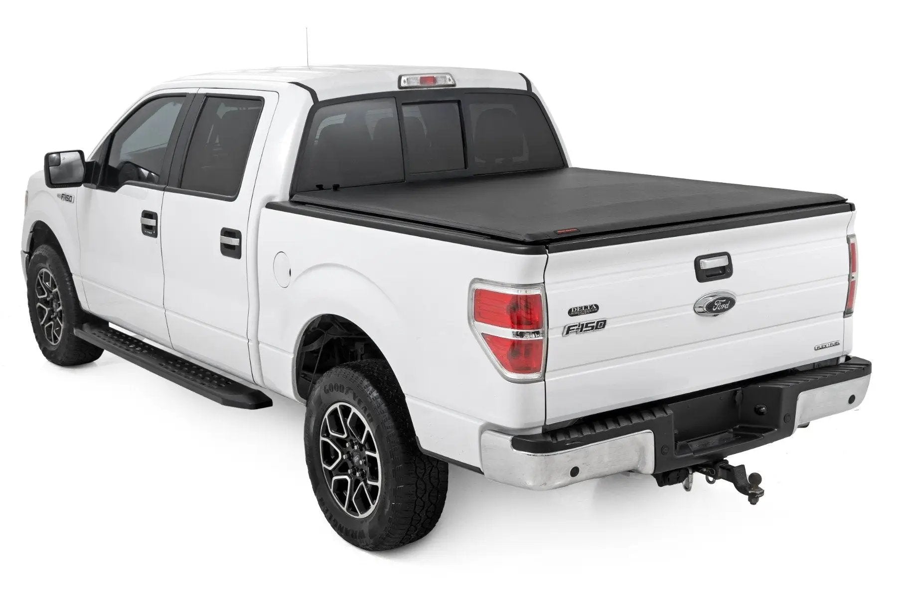 Rough Country Soft Roll Up Bed Cover | 5'7" Bed | Ford F-150 2WD/4WD (2004-2014) by Rough Country