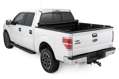 Rough Country Soft Roll Up Bed Cover | 5'7" Bed | Ford F-150 2WD/4WD (2004-2014) by Rough Country