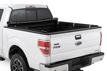 Rough Country Soft Roll Up Bed Cover | 5'7" Bed | Ford F-150 2WD/4WD (2004-2014) by Rough Country