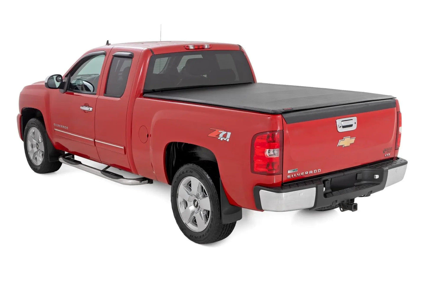 Rough Country Soft Roll Up Bed Cover | 6'7" Bed | Chevy/GMC 1500/2500HD/3500HD (07-14) by Rough Country