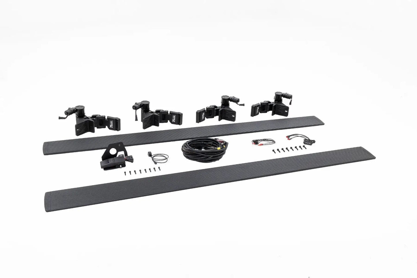 Rough Country Power Running Boards | Dual Electric Motor | Crew Cab | Chevy/GMC 1500/2500HD/3500HD 2WD/4WD by Rough Country
