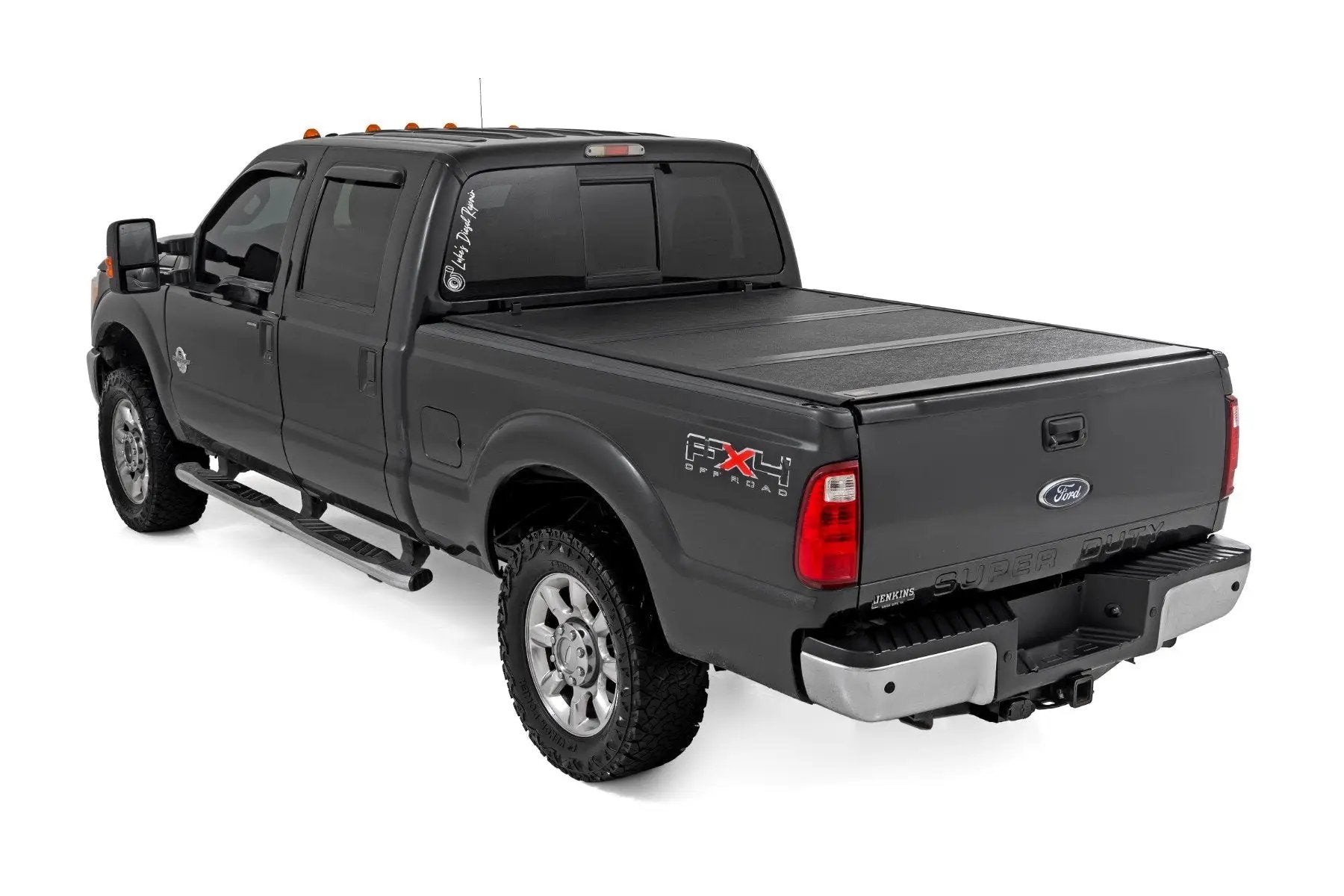 Rough Country Hard Low Profile Bed Cover | 6'10" Bed | Ford F-250/F-350 Super Duty (99-16) by Rough Country