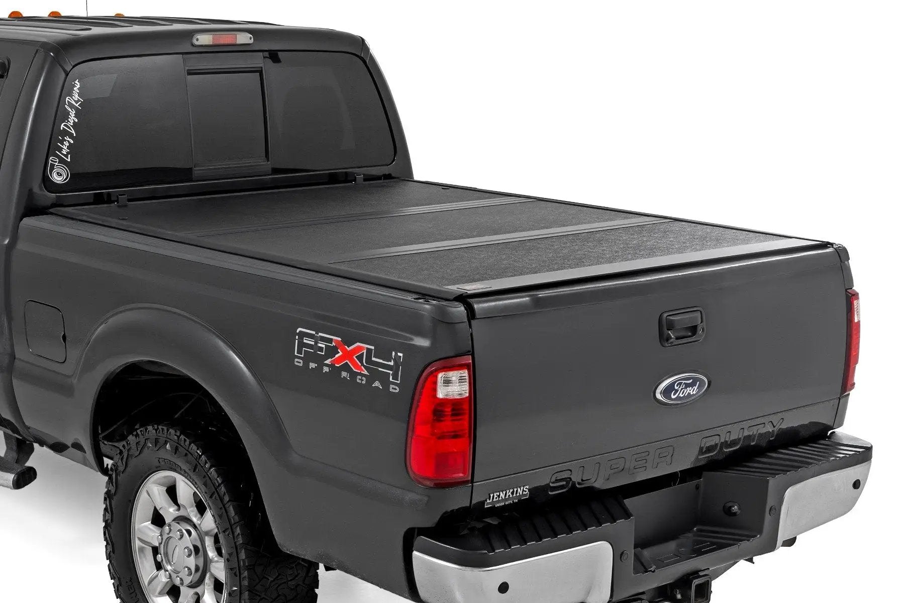 Rough Country Hard Low Profile Bed Cover | 6'10" Bed | Ford F-250/F-350 Super Duty (99-16) by Rough Country
