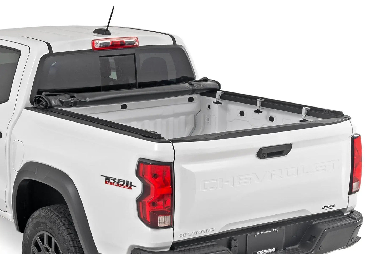 Rough Country Soft Roll Up Bed Cover | 5' Bed | Chevy/GMC Canyon/Colorado 2WD/4WD (15-26) by Rough Country