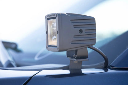 Rough Country LED Light Pair | Ditch Mount | 2" Black DRL | Ford F-150 (15-25)/F-150 Lightning (22-25) by Rough Country