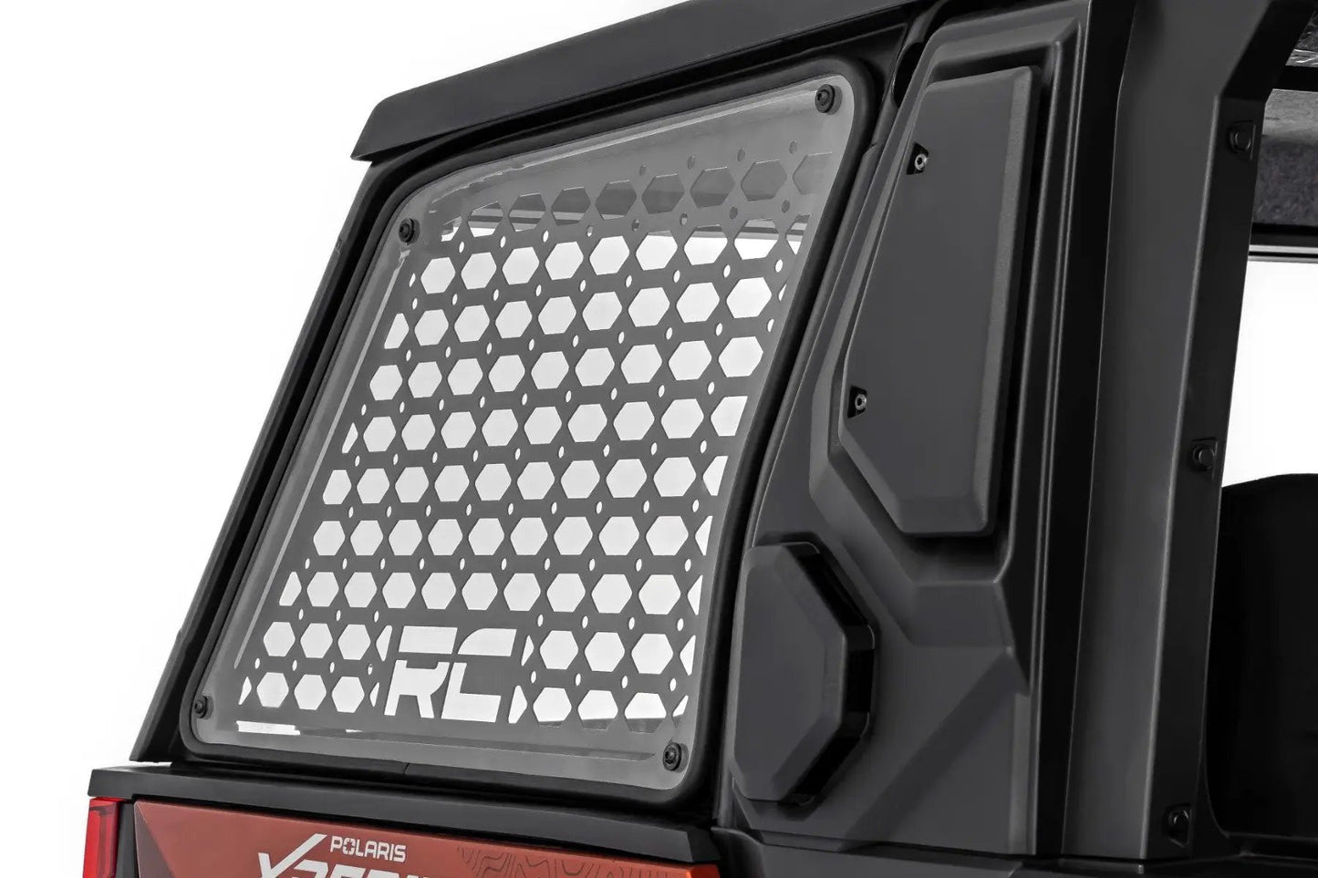 Rough Country Bed Side Rear Windows | Scratch Resistant | Polaris XPEDITION ADV 5 by Rough Country