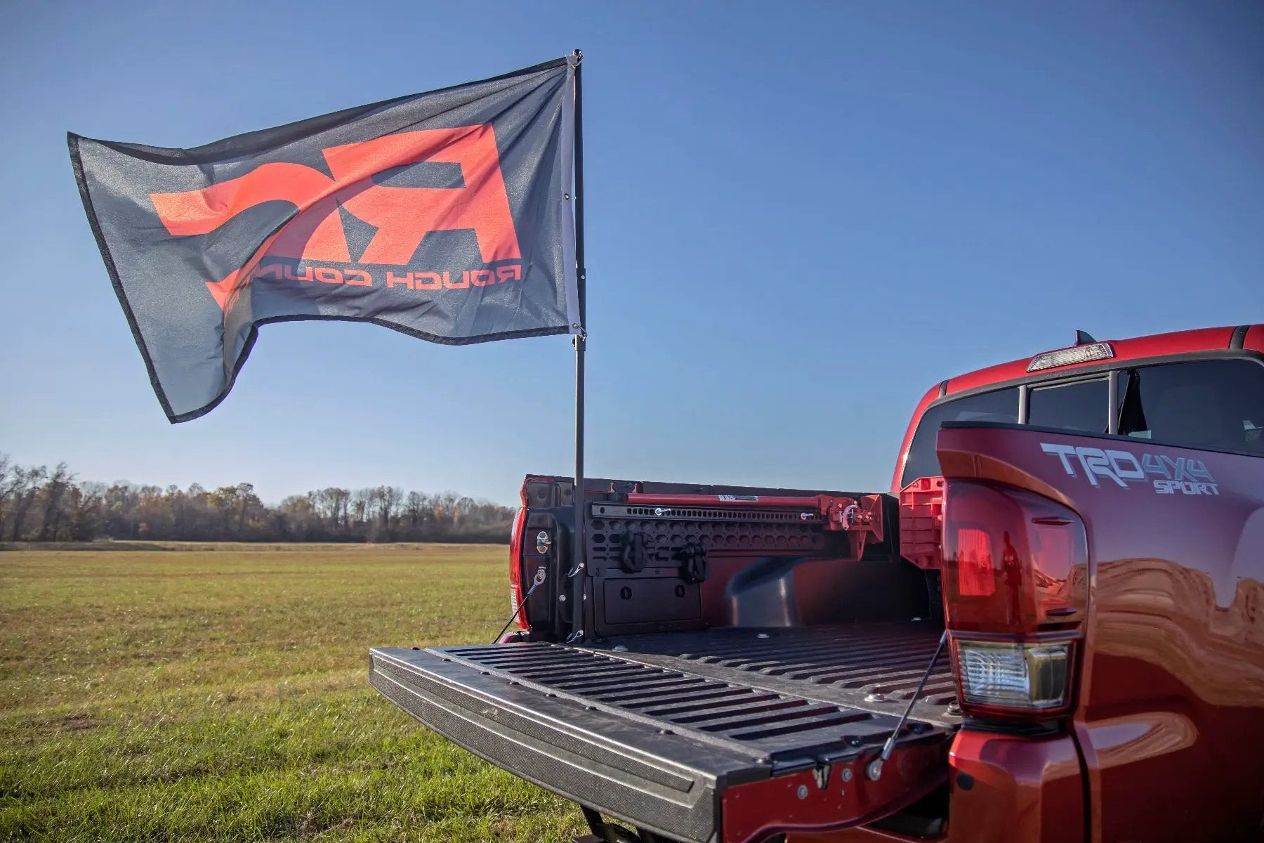 Rough Country Flag Pole Holder | Bed Rail by Rough Country