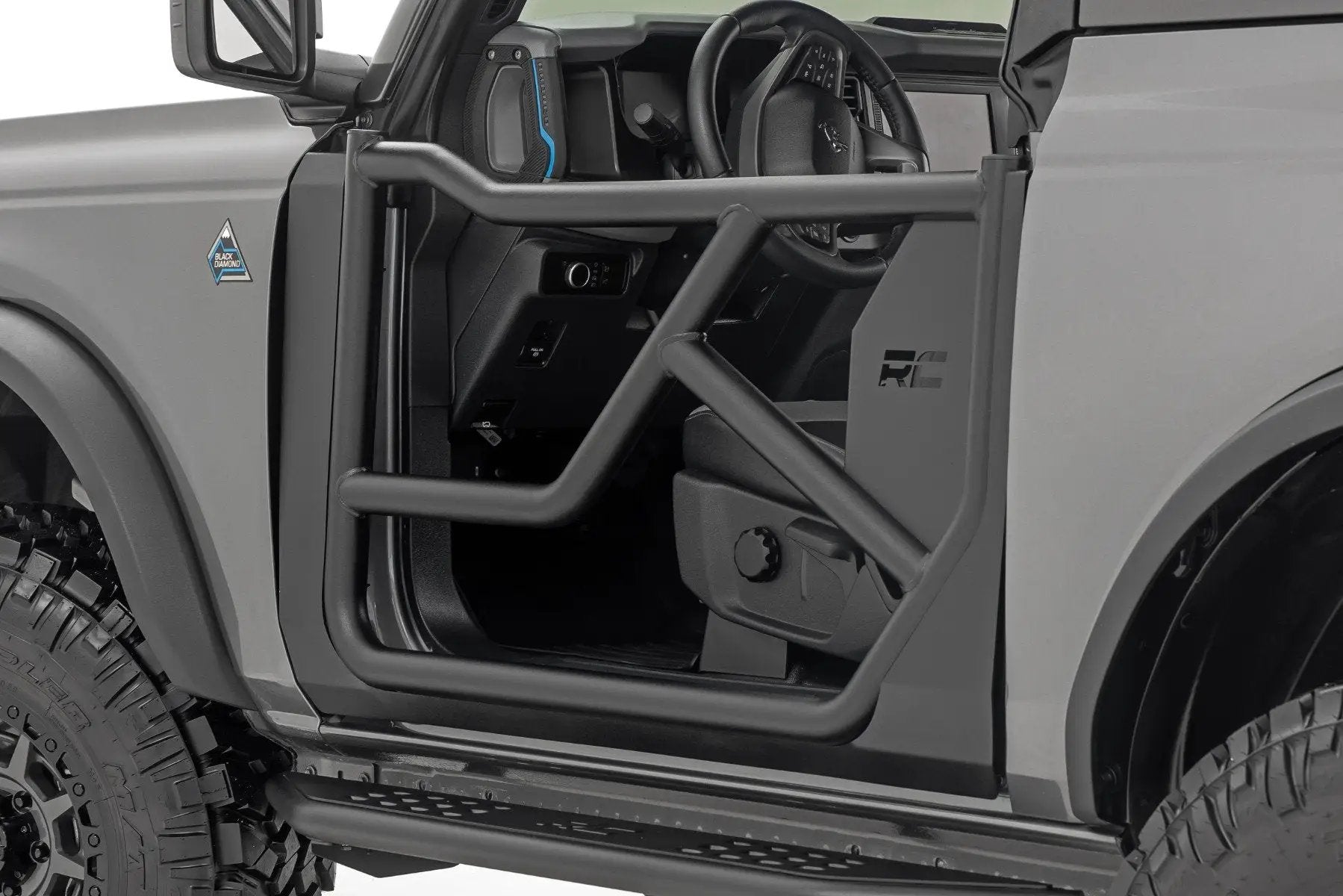 Rough Country Tubular Doors | 2 Door | Ford Bronco (2 Door) 4WD (2021-2025) by Rough Country