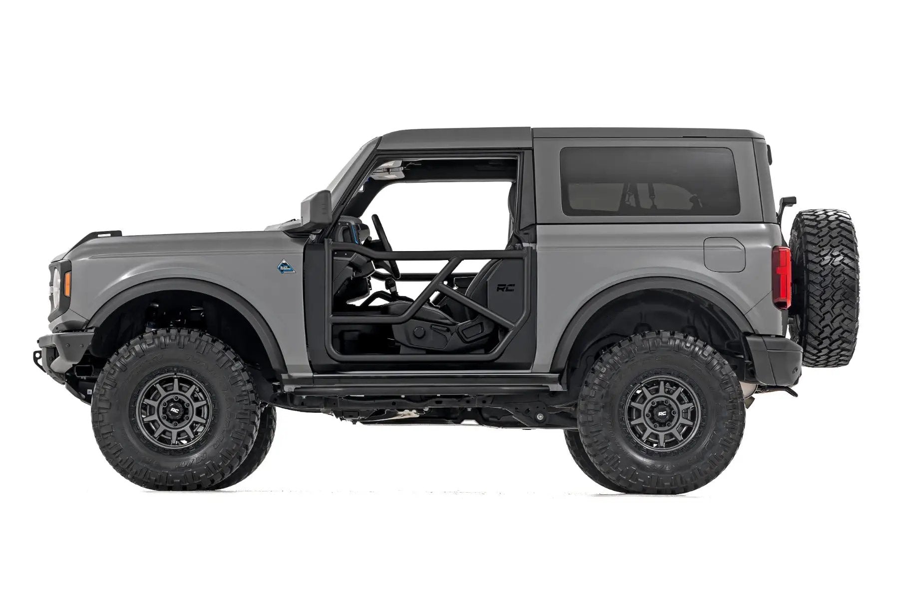 Rough Country Tubular Doors | 2 Door | Ford Bronco (2 Door) 4WD (2021-2025) by Rough Country