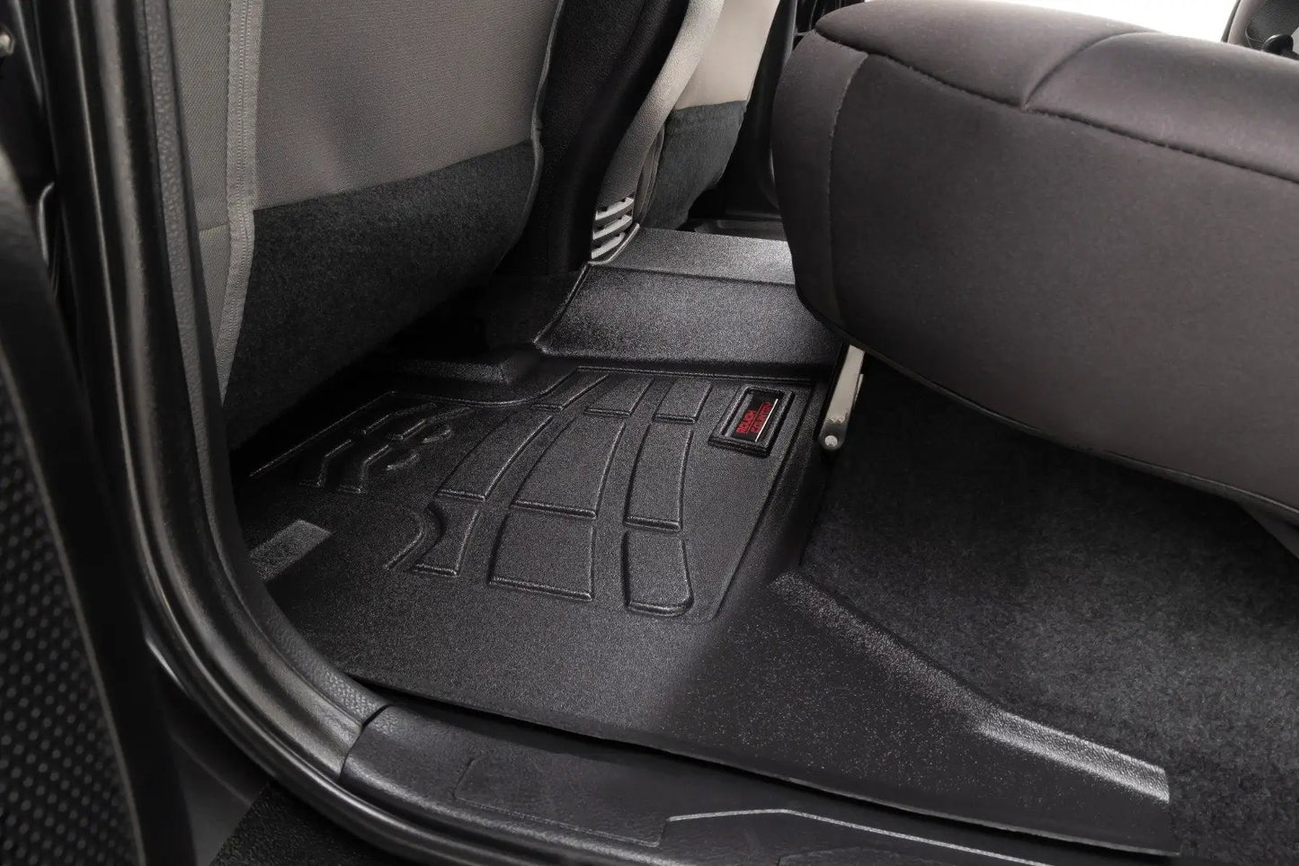 Rough Country Sure-Fit Floor Mats | FR & RR | Toyota Tacoma 2WD/4WD (2016-2023) by Rough Country