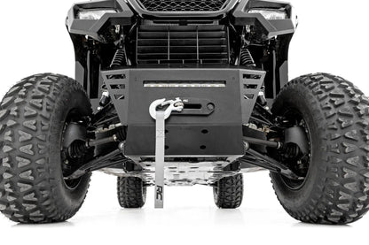 Rough Country Winch Plate | 4500-LB Winch | 10" Black Slimline | Honda Pioneer 520 by Rough Country