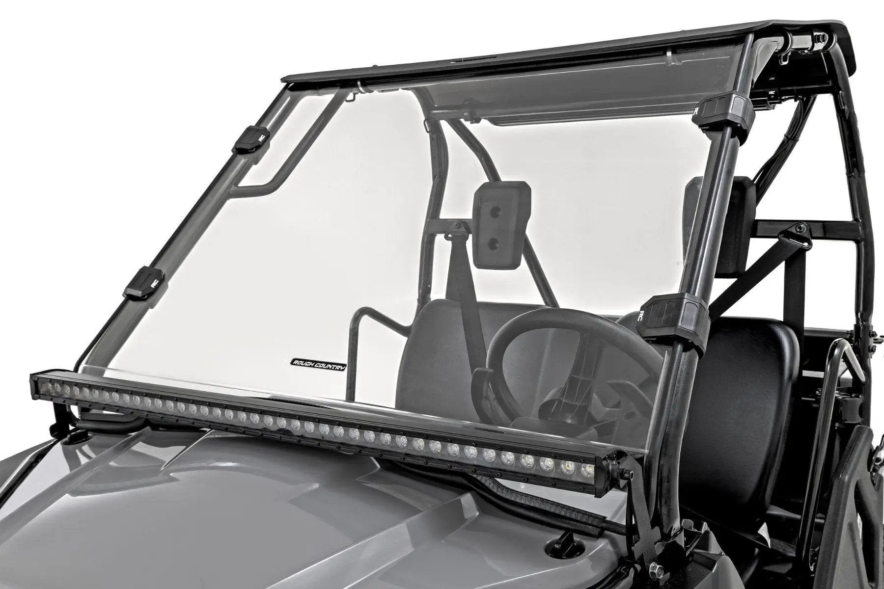 Rough Country Full Windshield | Scratch Resistant | Honda Pioneer 520 by Rough Country