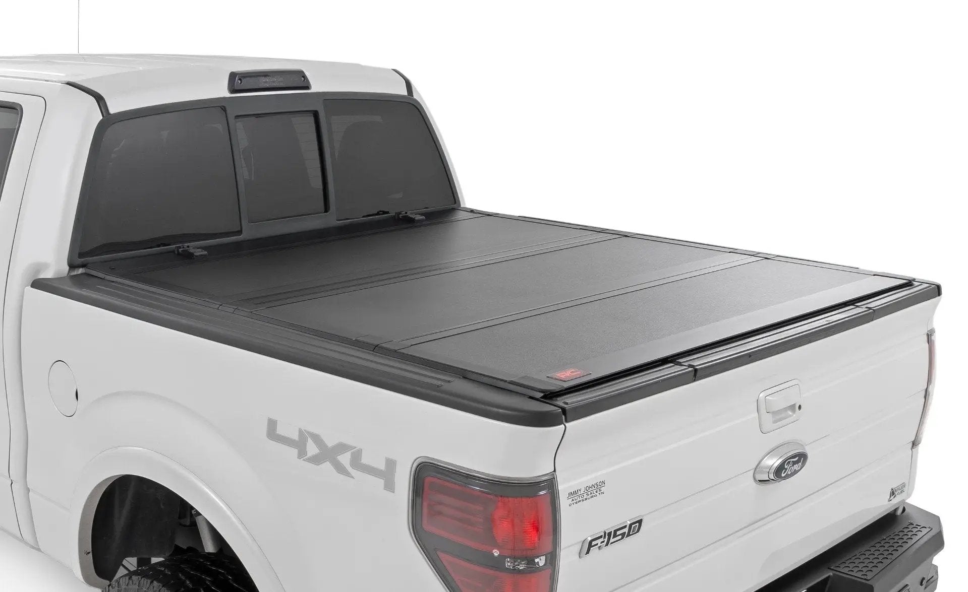 Rough Country Hard Tri-Fold Flip Up Bed Cover | 5'7" Bed | Ford F-150 2WD/4WD (2004-2014) by Rough Country