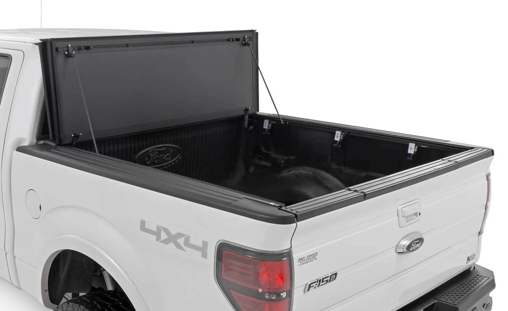 Rough Country Hard Tri-Fold Flip Up Bed Cover | 5'7" Bed | Ford F-150 2WD/4WD (2004-2014) by Rough Country