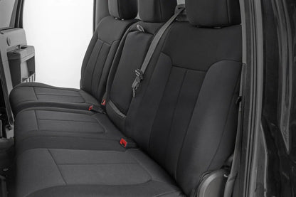 Rough Country Seat Covers | Front and Rear | Ford F-250/F-350 Super Duty 2WD/4WD (11-16) by Rough Country