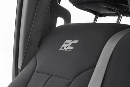 Rough Country Seat Covers | Front and Rear | Ford F-250/F-350 Super Duty 2WD/4WD (11-16) by Rough Country
