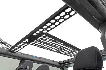Rough Country Molle Mounting Panel w/ LED Dome Light | Overhead | Ford Bronco 4WD (21-25) by Rough Country