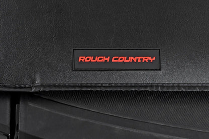 Rough Country Soft Roll Up Bed Cover | 6'7" Bed | Chevy/GMC Sierra 1500 (19-26)/Silverado 1500 (19-26) by Rough Country