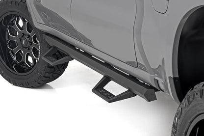 Rough Country SRL2 Adj Aluminum Step | Crew Cab | Chevy/GMC 1500/2500HD (19-26) by Rough Country