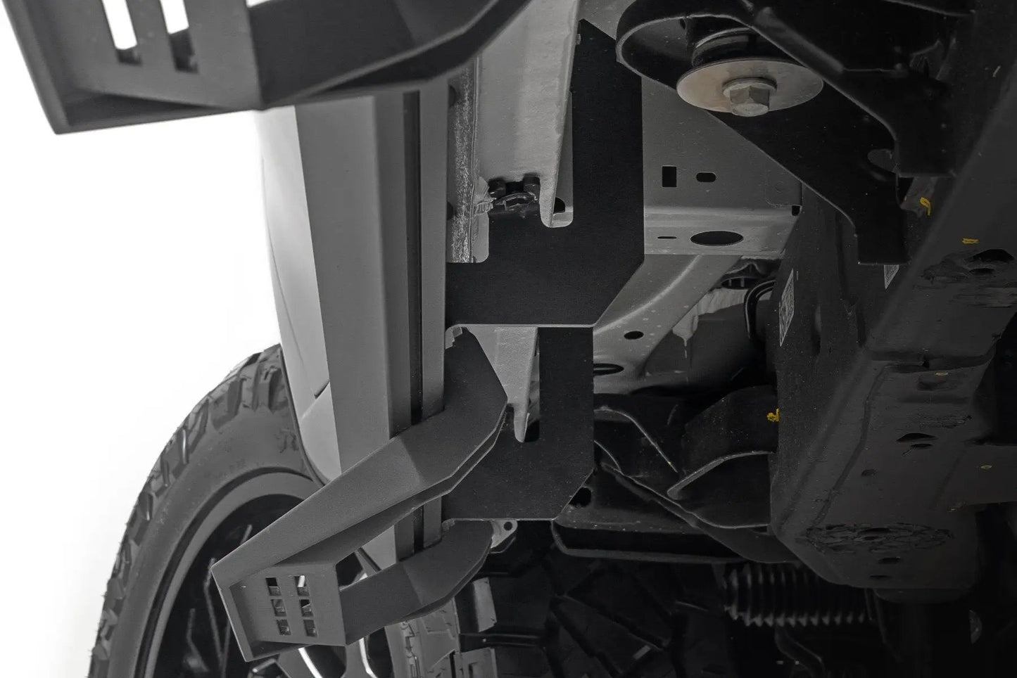 Rough Country SRL2 Adj Aluminum Step | Crew Cab | Chevy/GMC 1500/2500HD (19-26) by Rough Country