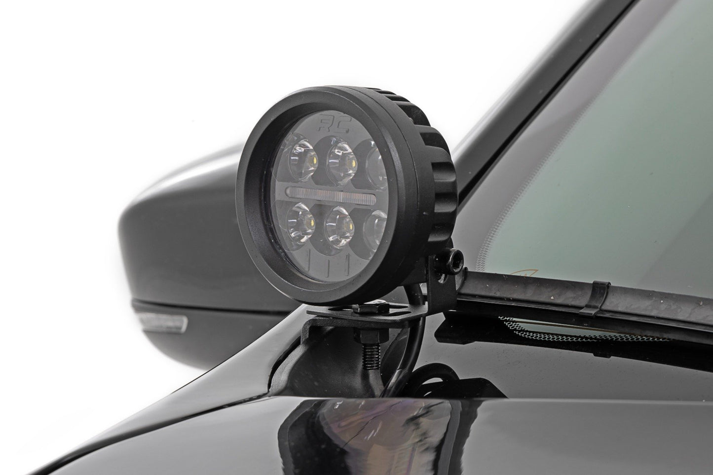Комплект светодиодных фар | Крепление в нишу | 3 дюйма OSRAM | Широкий луч | Jeep Cherokee KL (14-21)