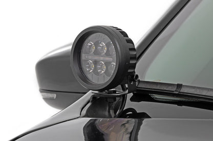Комплект светодиодных фар | Крепление в нишу | 3 дюйма OSRAM | Широкий луч | Jeep Cherokee KL (14-21)
