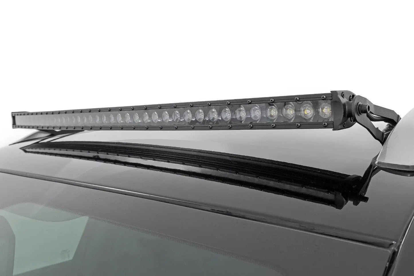 Rough Country LED Light Kit | Roof Mount | 40" Black Single Row | Jeep Cherokee KL (14-23) by Rough Country