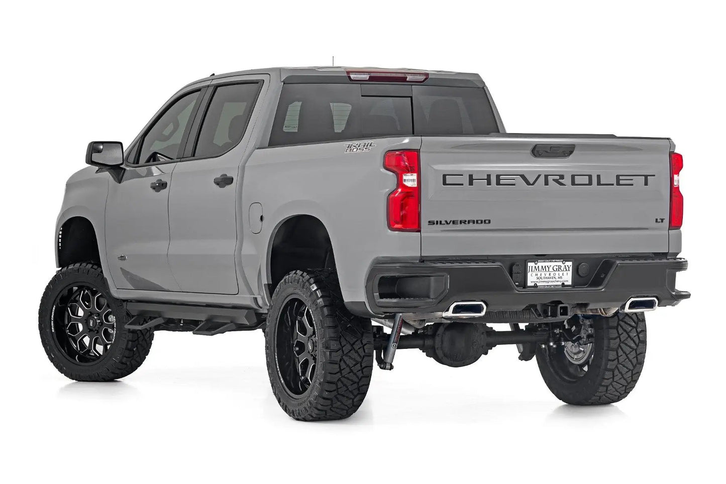 Rough Country SRL2 Adj Aluminum Step | Crew Cab | Chevy/GMC 1500/2500HD (19-26) by Rough Country