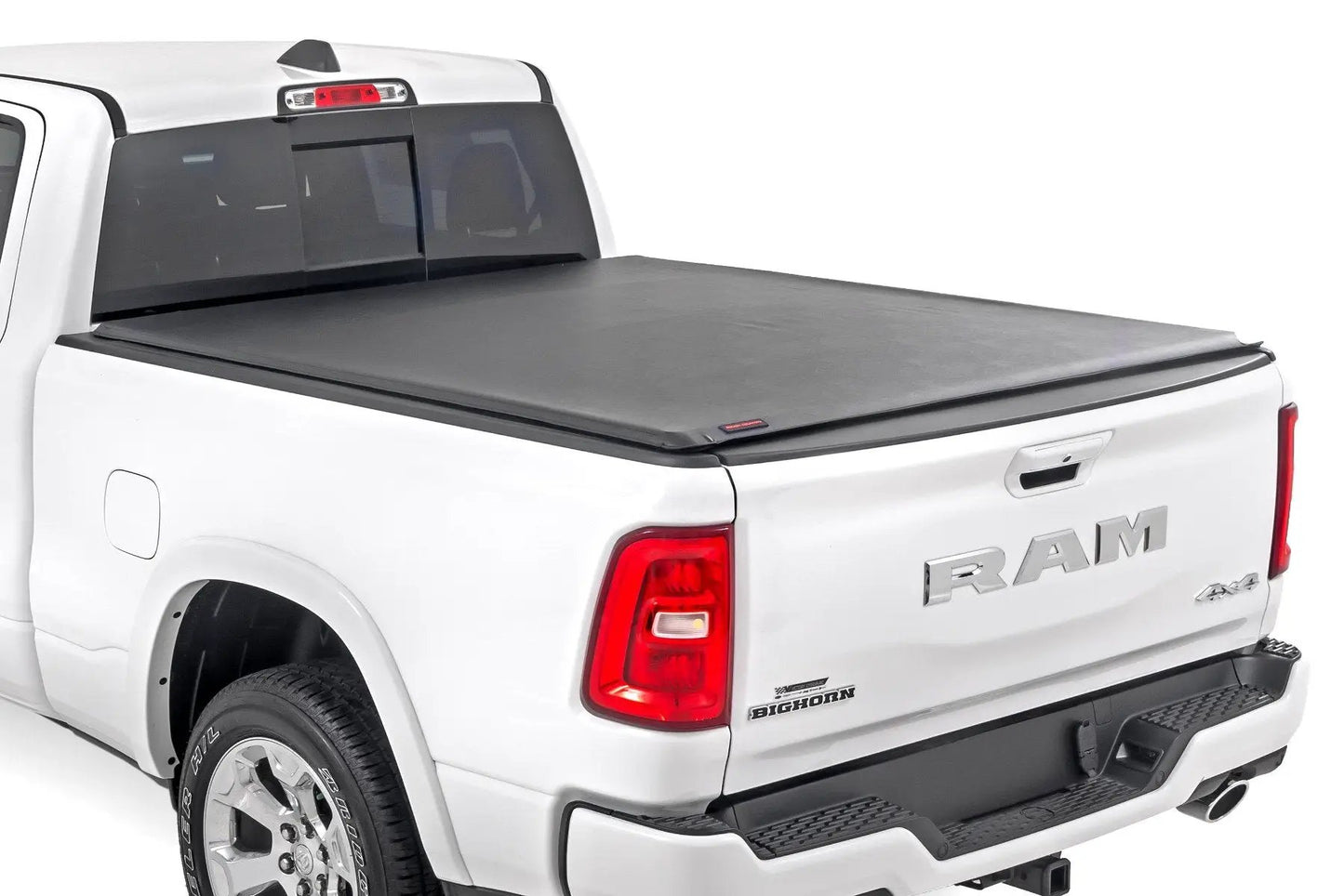 Rough Country Soft Roll Up Bed Cover | 6'4" Bed | Ram 1500 (19-26)/1500 TRX (21-24) by Rough Country