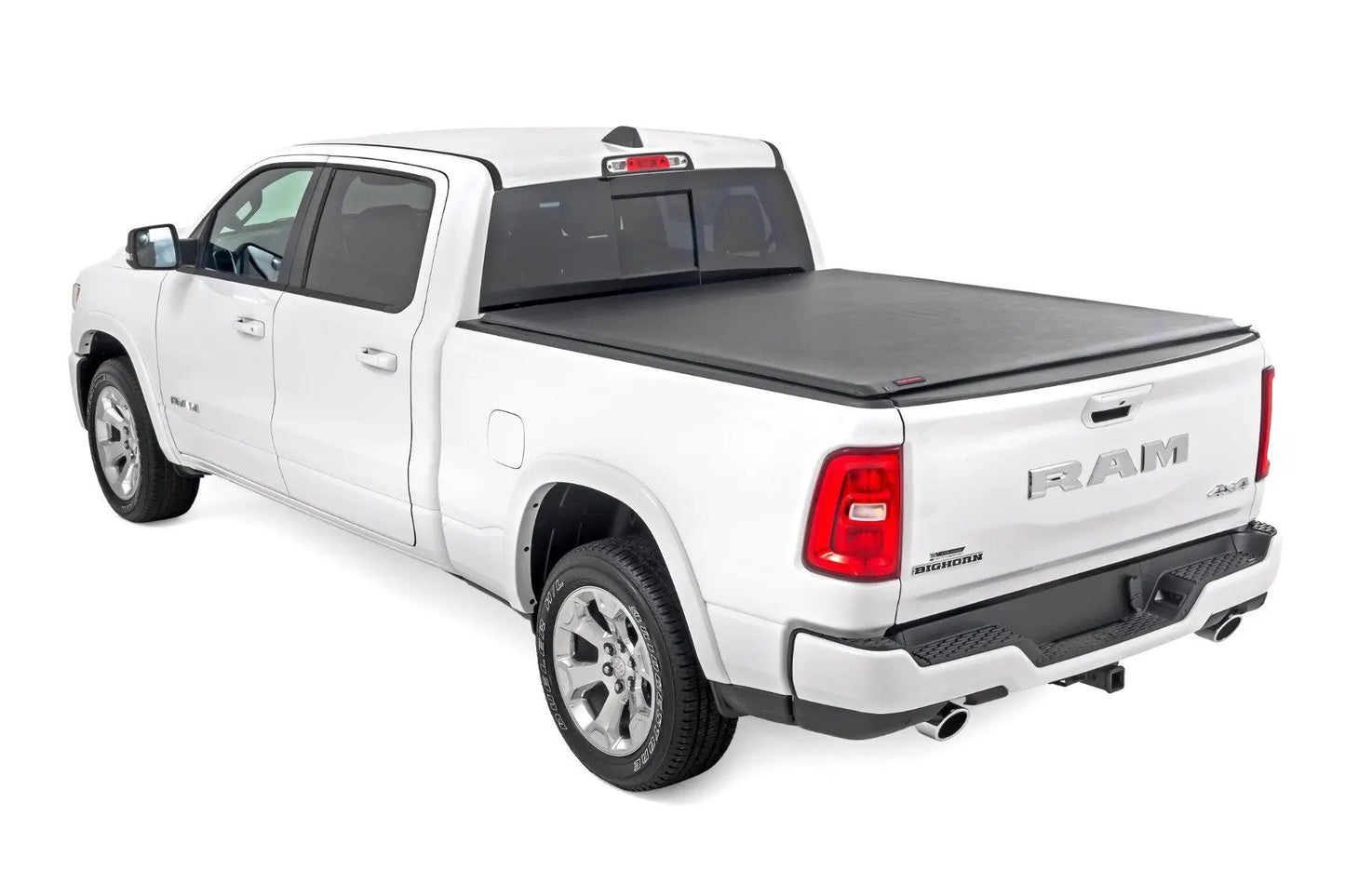 Rough Country Soft Roll Up Bed Cover | 6'4" Bed | Ram 1500 (19-26)/1500 TRX (21-24) by Rough Country