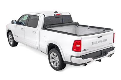 Rough Country Soft Roll Up Bed Cover | 6'4" Bed | Ram 1500 (19-26)/1500 TRX (21-24) by Rough Country