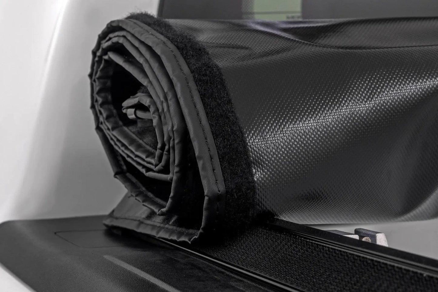 Rough Country Soft Roll Up Bed Cover | 6'4" Bed | Ram 1500 (19-26)/1500 TRX (21-24) by Rough Country