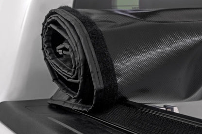 Rough Country Soft Roll Up Bed Cover | 6'4" Bed | Ram 1500 (19-26)/1500 TRX (21-24) by Rough Country