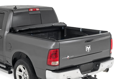 Rough Country Soft Roll Up Bed Cover | 5'7" Bed | Ram 1500 (09-18)/2500 (11-26) by Rough Country