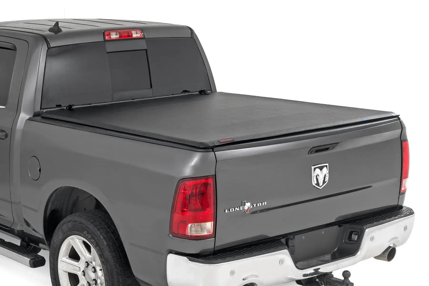 Rough Country Soft Roll Up Bed Cover | 5'7" Bed | Ram 1500 (09-18)/2500 (11-26) by Rough Country