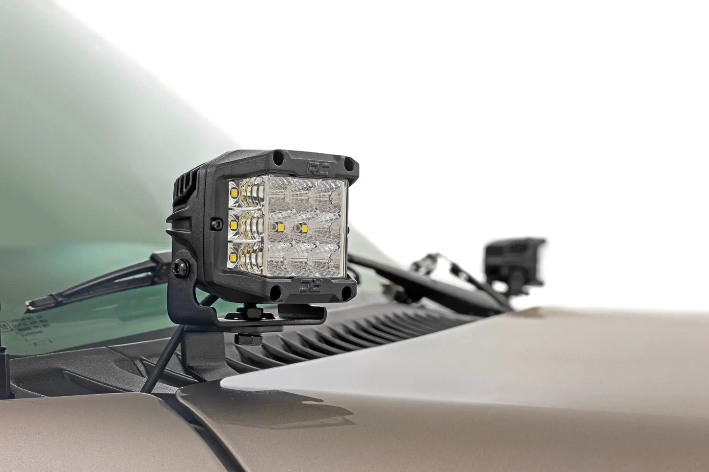 Rough Country LED Light Kit | Ditch Mount | 2" Spectrum Pair | Spot | Chevy Silverado 1500 (99-06)/Tahoe (00-06) by Rough Country