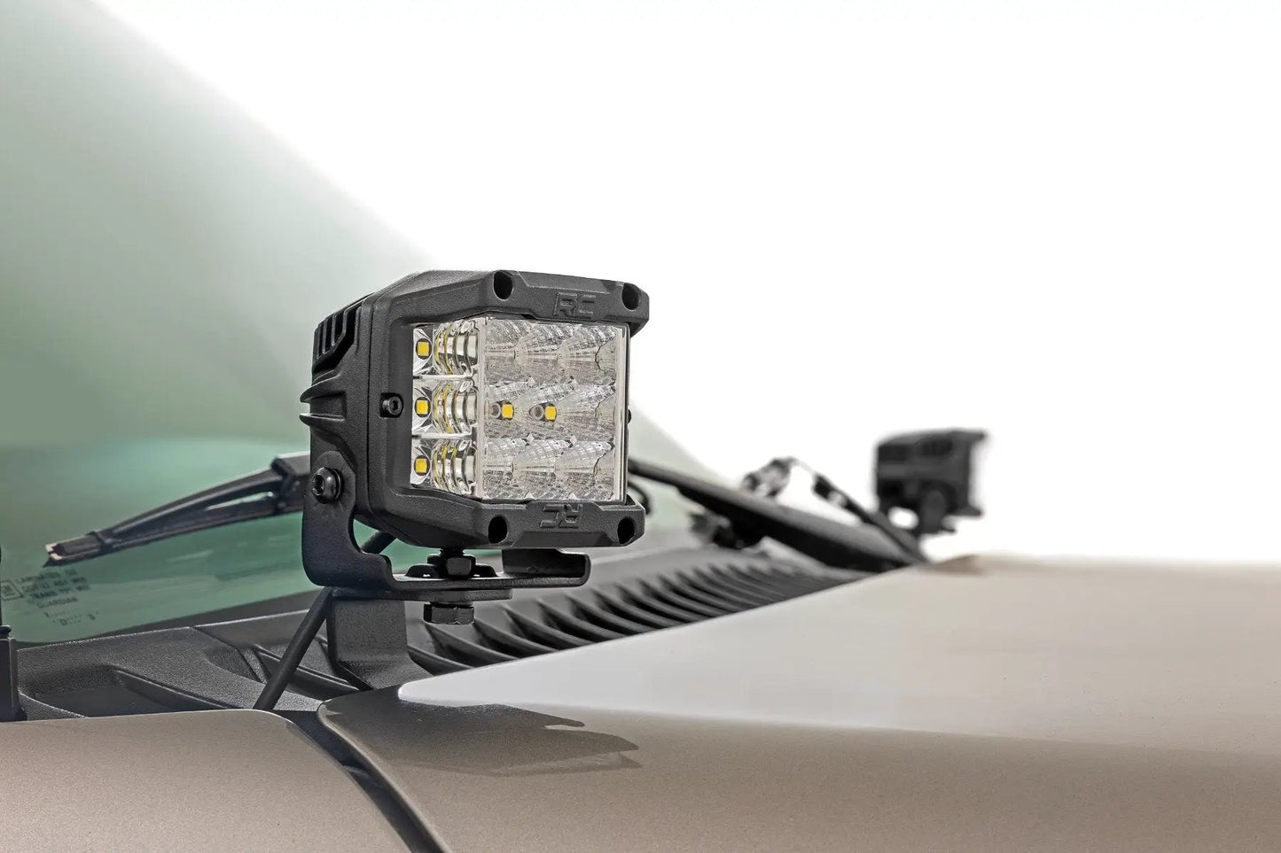 Rough Country LED Light Kit | Ditch Mount | 3" OSRAM | Wide | Chevy Silverado 1500 (99-06)/Tahoe (00-06) by Rough Country