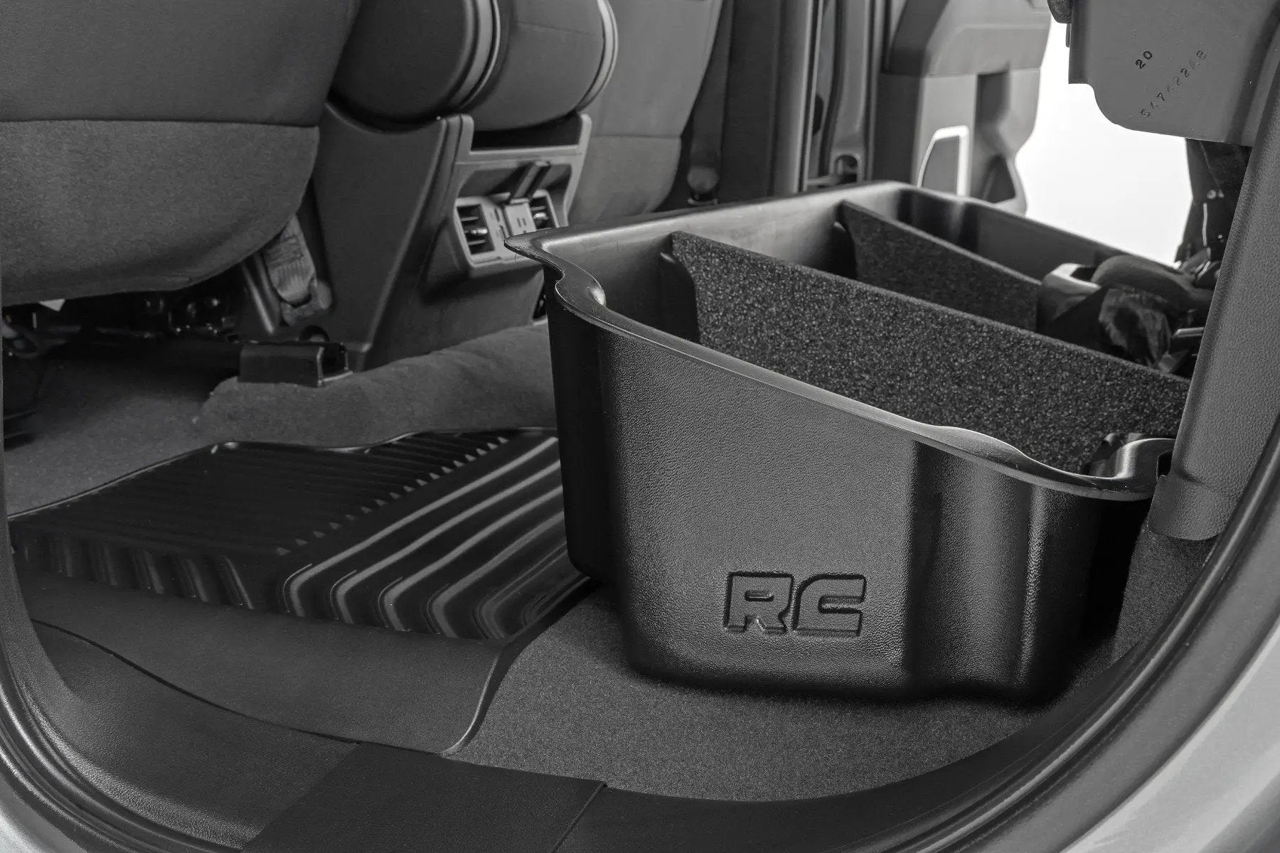 Rough Country Under Seat Storage | Double Cab | Chevy/GMC 1500/2500HD/3500HD (19-26) by Rough Country