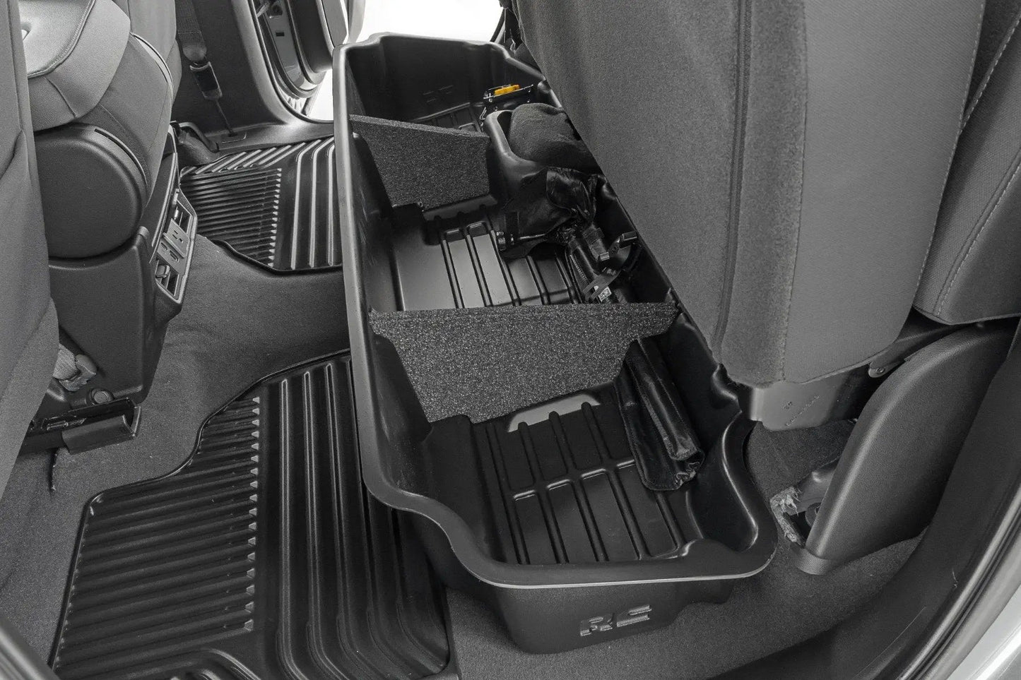Rough Country Under Seat Storage | Double Cab | Chevy/GMC 1500/2500HD/3500HD (19-26) by Rough Country