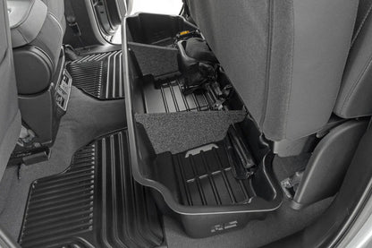 Rough Country Under Seat Storage | Double Cab | Chevy/GMC 1500/2500HD/3500HD (19-26) by Rough Country
